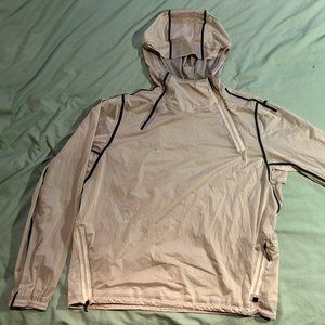 Lululemon Lab Transparent Performance Windbreaker | Men's Size M | Beige/Taupe